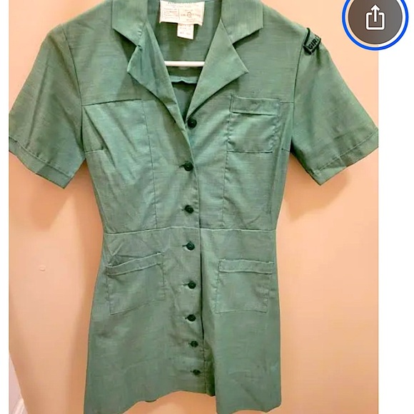 Vintage Girl Scout & Brownie Uniforms 1960’s with Ties & Belt (Girl Scout Only) - Picture 2 of 16